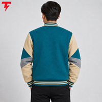Veste universitaire pour hommes, design personnalisé, coupe confortable et chaude, construction durable, style décontracté et tendance, vêtements en gros