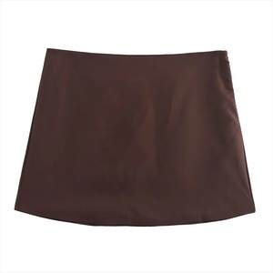 ชุดเสื้อโค้ทแขนยาวคอกลมแขนยาวสำหรับผู้หญิงชุดกระโปรงครึ่งแขนแฟชั่นใหม่ฤดูใบไม้ร่วง - Product Image 4