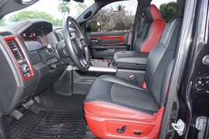 2017 Dodge Ram 1500 Rebel รถกระบะ4X4รถปิกอัพสำหรับรถพวงมาลัยซ้ายเบาะหนังสีดำอัตโนมัติ - Product Image 5