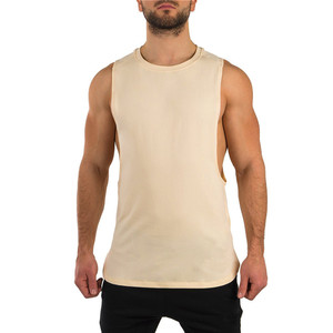 Sweat à capuche de gymnastique sans manches pour hommes de haute qualité Débardeur à col en V à séchage rapide Logo personnalisé Conception respirante pour la musculation décontractée - Product Image 5