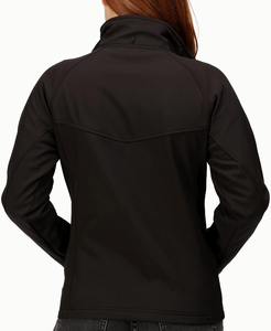 Top Qualité Respirant Soft Shell Imperméable Coupe-Vent Polyester Vestes Femmes Softshell Manteau Capuche Randonnée Coton Vestes - Product Image 3