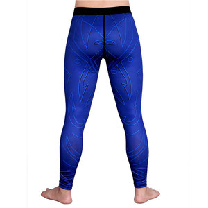 Nouveautés Spandex pour hommes MMA BJJ Grappling Compression Spats Vêtements de sport sublimés pour la lutte Arts martiaux Couleurs personnalisées - Product Image 4