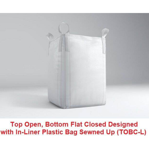ถุงจัมโบ้ FIBC แบบเปิดด้านบน / ก้นแบน - Product Image 1