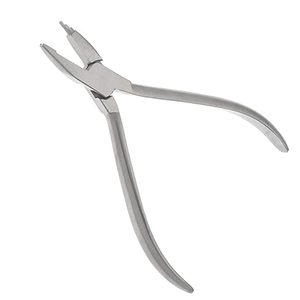 PINCE DE LIAISON DENTAIRE DROITE 13CM ACIER CERAMIQUE PLASTIQUE SUPPORT RETRAIT - Product Image 4