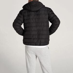 Doudounes personnalisées de style unique pour hommes Vestes à bulles de haute qualité à col montant avec logo avant pour l'hiver - Product Image 2