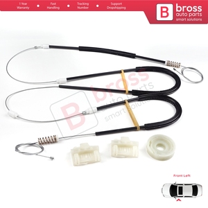 Kit de réparation de lève-vitre BWR626 pour porte avant gauche de Polo MK3 6N1 6N2 Hatchback 1994-2001 4/5 portes 6N4837461 - Product Image 3