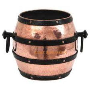 Teck en bois fait à la main Table décorative bouteille de vin seau admirable concepteur barre de fête de mariage et vin seau à glace pour la vente en gros - Product Image 5