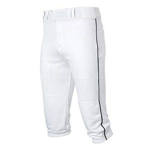 Pantalon de baseball de qualité supérieure, séchage rapide, respirant, antibactérien, confortable, taille plus, unisexe, adulte, 100% polyester, softball - Product Image 4