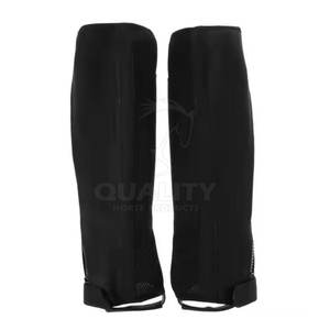 Chaps d'équitation en cuir de qualité supérieure, durables et confortables, adaptés à la vente-Kits et accessoires équestres - Product Image 1