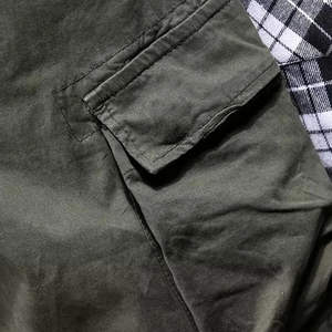 Pantalones Cargo informales con cordón, impermeables, de secado rápido, transpirables, 100% de algodón, para invierno, con logotipo personalizado para hombre, servicio OEM - Product Image 2