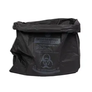 购买环保尺寸21X36英寸 (大) 垃圾箱垃圾袋黑色一次性和家用厨房垃圾袋盖