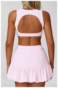 สปอร์ตบราระบายอากาศได้ดีสำหรับผู้หญิงสำหรับเล่นโยคะฟิตเนสกอล์ฟ - Product Image 3