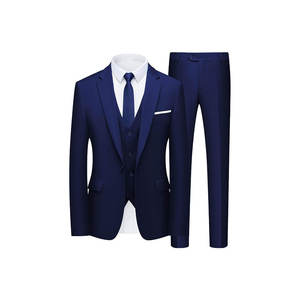 Traje de Boda de Tres Piezas para Hombre, Talla Grande, Estilo Casual de Negocios - Product Image 6