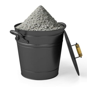 Seau à charbon en métal finition patine, ensemble de cheminée artisanal de haute qualité et accessoires, seau à charbon avec poignée en fil métallique - Product Image 3