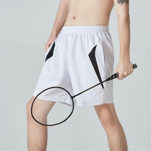 Hot Selling Men's Gym Training Shorts Custom Designs 6XL Size High Quality Casual Mid Solid Pattern Breathable Quick Dry 100% - Product Image 1
