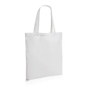 Borse Promozionali in Cotone Riciclato Eco-Sostenibili, Shopper Sostenibili - Product Image 1
