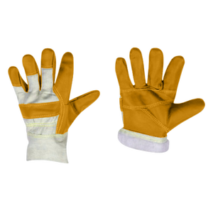 Canadian Rigger Guantes de seguridad de trabajo de alta calidad Industria de cuero de grano de oveja Protección de manos Cuero de aparejo de alta calidad - Product Image 6