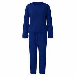 2025 nuevo traje de sudor al por mayor personalizado de algodón conjunto de 2 piezas nuevo diseño para mujeres ropa de entrenamiento femenino chándal trajes de jogging - Product Image 1