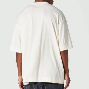 Camisetas de alta calidad Camiseta de gran tamaño con mangas de algodón de alta calidad para hombres Ropa de talla grande Camiseta para niños - Product Image 2