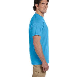 Camisetas de algodón Ringer Supima, camisetas de gran tamaño para hombre con hombros caídos de peso pesado personalizadas, Camiseta de algodón de 200gsm en blanco - Product Image 3