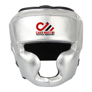 Venta a granel Casco de boxeo Talla única para todas las edades Casco MMA Casco de combate de tipo cerrado Sparring MMA Muay Thai Kick Brace - Product Image 4