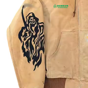 Sudaderas con Cremallera de la Mejor Calidad, Unisex, con Logotipo 3D, 100% Algodón, Impresión Personalizada, Transpirables, de Secado Rápido, Gruesas, 420 GSM, Estilo Francés - Product Image 4