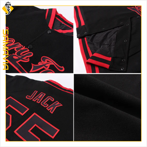 Samavia แจ็กเก็ตบอมเบอร์หนังขนสัตว์สำหรับผู้หญิงเสื้อแจ็กเก็ตมีสไตล์มหาวิทยาลัยระบายอากาศได้สำหรับฤดูหนาว - Product Image 2