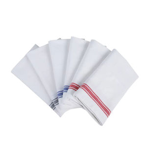 Paños de limpieza de cocina de algodón 100% con patrón de cuadros cuadrados tejidos para uso doméstico Toallas de cocina - Product Image 1