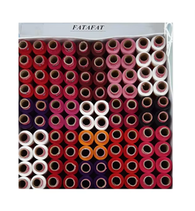 Fil de polyester filé de haute qualité conçu pour la couture professionnelle et bricolage avec une douceur et une durabilité exceptionnelles - Product Image 1