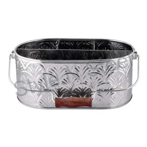 Round Party <b>Tub</b> Metal <b>Ice</b> Wine Champagne <b>Bucket</b> Stainless Steel Round <b>Beverage</b> <b>Tub</b> with Handle Wooden at Wholesale Price - Product Image 1