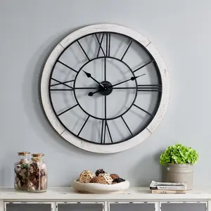 Latest Arrival New Simple Modern Design Diya Mirror Metal Round Wall <b>Clock</b> for Home Hotel Decor Use in Wholesale Cheap Price - Product Image 6