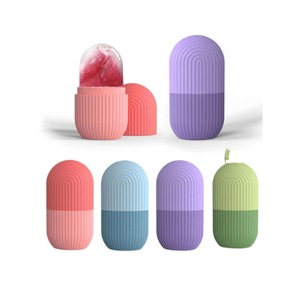 Mucit Home <b>Silicone</b> Ice Cube Facial Massager, Cold Therapy <b>Tool</b> for Skin Care, - Product Image 3