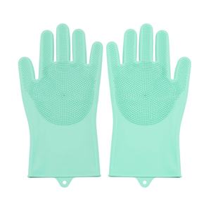 <b>Pet</b> Bathing Gloves & Thickened Anti-Scratch Silicone <b>Brush</b> for Cats and Dogs-Removes Loose Fur - Product Image 6