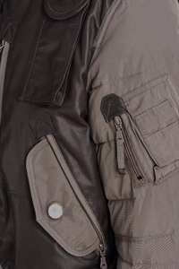 <b>Men's</b> Hooded <b>Fleece</b> Fur Jacket Wholesale Custom Blank High Quality <b>Black</b> Private Label Outdoor Winter - Product Image 5