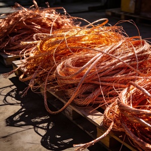 Chatarra de Alambre de Cobre Puro y Limpio, 99.9% de Cobre Brillante para Cables Conductores y Producción Industrial - Product Image 2