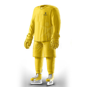 Uniforme de Hockey sobre Hielo Personalizable de Poliéster 100% Ecológico, Transpirable y de Alta Calidad, Estilo Nuevo - Product Image 4