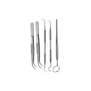 Instruments dentaires certifiés CE faits à la main d'acier inoxydable de trousse à outils dentaire de précision pour des dentistes - Product Image 3