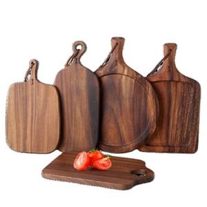 Ensemble de 5 planches à découper en bois de formes uniques, parfaites pour la découpe quotidienne de légumes et de fruits, planches à découper en résine pour le fromage - Product Image 1