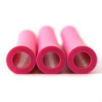 Lampe de table moderne en silicone rose souple, décoration de luxe pour salon, chambre à coucher et chevet
