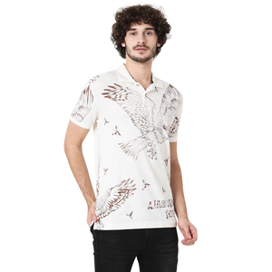 Logo OEM personnalisé imprimé sublimé polyester Spandex Sports Golf Polo T-Shirt personnalisé Polo pour hommes - Product Image 4