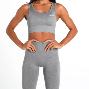 2025 ropa activa para mujer, traje de Yoga, barra deportiva y cintura, conjunto de mallas para correr, ropa de gimnasio y mallas para mujer - Product Image 1