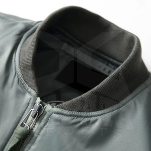 Blouson Bomber Homme Robuste le Plus Vendu, Col Montant, Sur Mesure, Manches Longues, Respirant, en Nylon/Polyester, Décontracté pour l'Hiver - Product Image 3