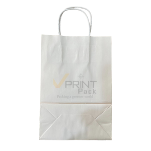 ถุงกระดาษคราฟท์ย่อยสลายได้ VPRINTPACK สำหรับของขวัญ วันเกิด งานแต่งงาน งานเลี้ยงฉลองสมรสและงานเลี้ยงฉลองทารก (ขนาดใหญ่ 1 ใบ 12.5 นิ้ว ขนาดกลาง 1 ใบ 9 นิ้ว) - Product Image 6
