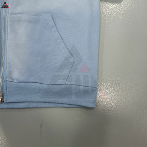 Sweat à capuche personnalisé pour homme, coupe classique, délavé à l'acide, effet vieilli, déchiré, vintage, léger, 100% coton, vente en gros - Product Image 3