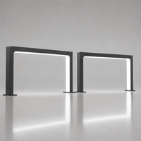 Éclairage LED pour garage à deux étages, tunnel lumineux pour zone de travail et atelier de detailing automobile, IP54, vente en gros