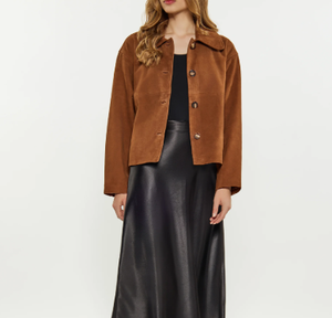 Veste en cuir véritable de la meilleure qualité pour les femmes vêtements longs décontractés fabriqués en taille adulte - Product Image 2
