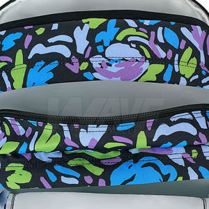 Gran oferta, mochilas escolares con patrón de letras ligeras Unisex, logotipo personalizado hecho en Pakistán, forro de poliéster, cierre de cremallera en línea - Product Image 5