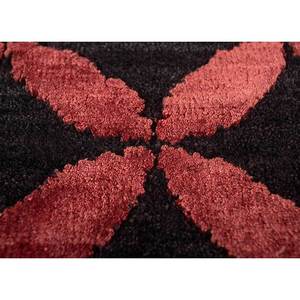 Alfombra Aakar by Kavi 9x12 Clásica Roja y Naranja, Tejida a Mano con Lana y Seda de Bambú, Patrón Geométrico Abstracto para el Hogar y el Pasillo, Esk-454 - Product Image 3