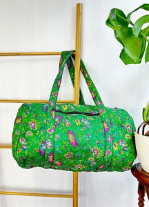 Bolso de Mano Tipo Tote Acolchado de Algodón |   Bolsa de Viaje de Lujo, Deportiva, Ecológica, Duradera, de Gran Capacidad, para Yoga, Playa, Fin de Semana |   Boho - Product Image 2