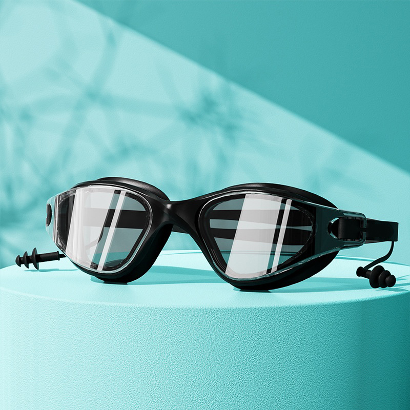 Bouchon d'oreille noir intégré